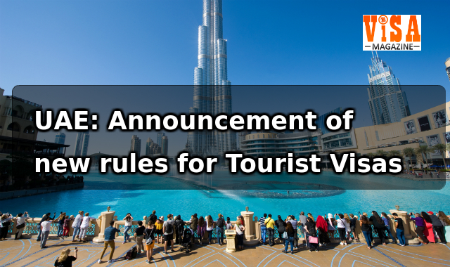 UAE: Announcement of new rules for Tourist Visas
